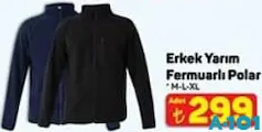 ERKEK YARIM FERMUARLI POLAR fiyat ve kampanya bilgisi